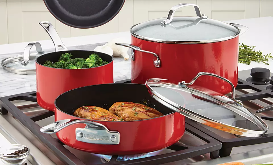 Circulon Genesis 12-Piece Aluminum Non-Stick Cookware Set - Primary Image