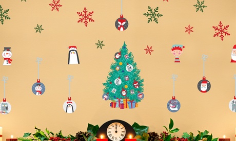 Stickers muraux motif Noël de la marque Walplus