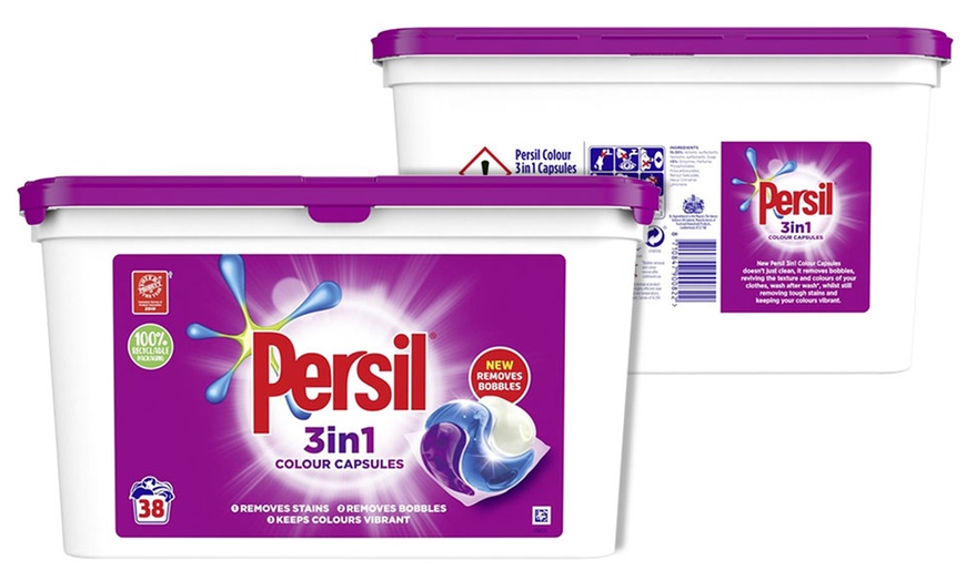 Image 8: Three or Six Packs of Persil Caps 38W Triotube 24.5ml