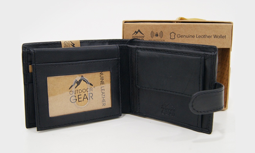 Image 10: Outdoor Gear Leather Wallet