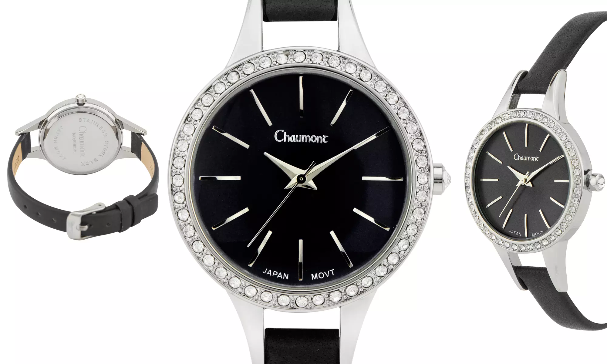 Chaumont Kiri Women's Slim Leather-Strap Watch - Second Medium