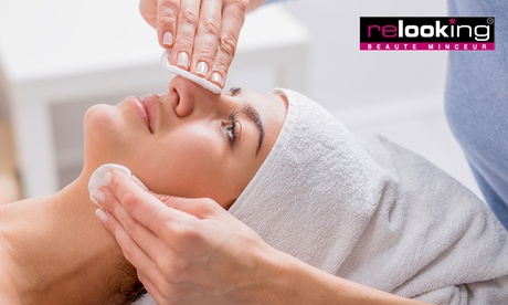 1 ou 3 séances de soin du visage anti-âge dès 19,90 € à l'institut Relooking Feurs