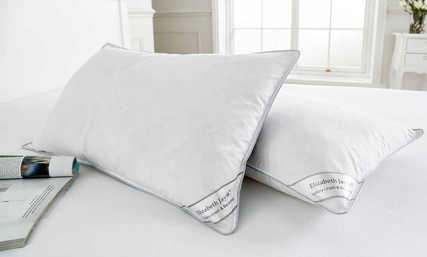 Image 2: Mattress Topper and Pillows