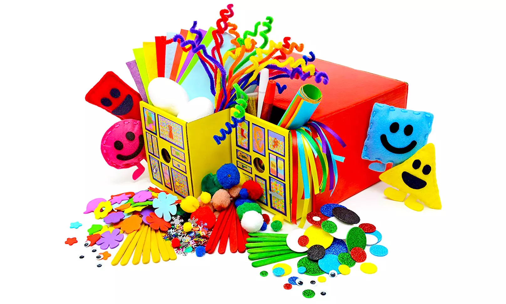 One or Two Creativity International Mister Maker Two-Drawer Doodle Craft Boxes - Primary Image