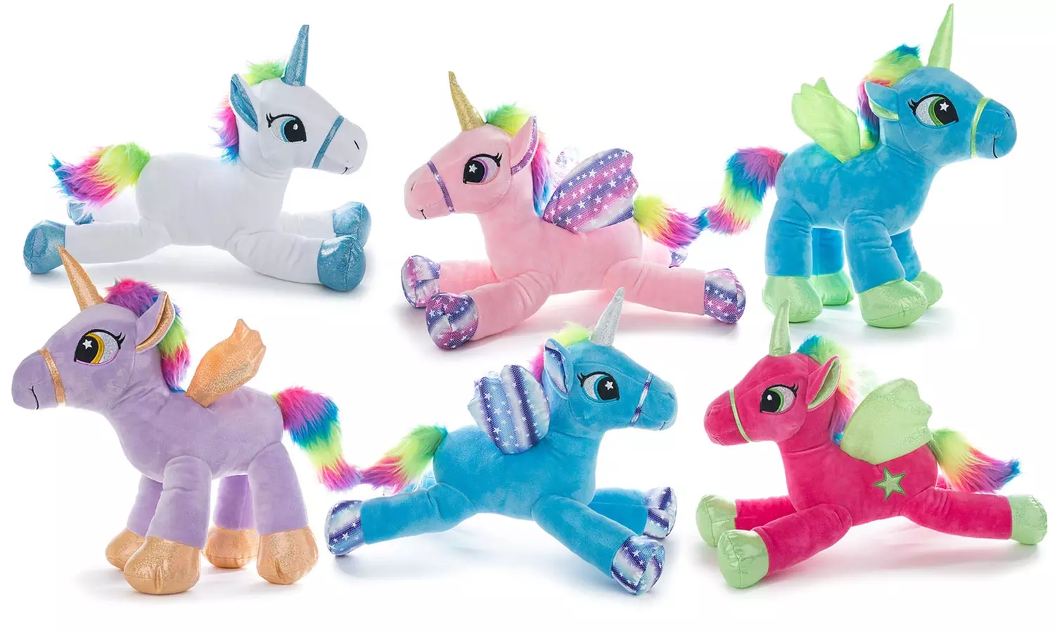 Magic Sparkle Children's Unicorn Plush Toy - Primary Image
