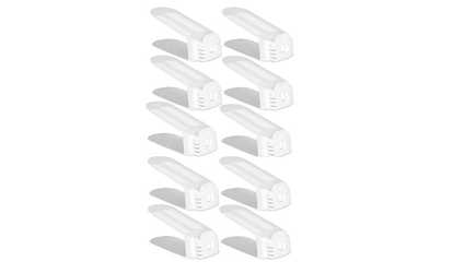 Space-Saving Shoe Slotz Storage Units (10-, 20-, or 30-Pack)