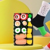Image 1: 3, 4 or 5 Pairs of Salmon Sushi Funny Socks