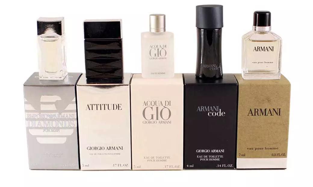 Giorgio Armani Eau de Toilette Mini Set for Men (5-Piece) - Primary Image