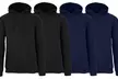 4-Pack Men's Fleece-Lined Pullover or Zip-Up Hoodie (M–2XL) - Second Medium