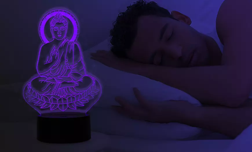 Image 11: Veilleuse hologramme 3D à LED