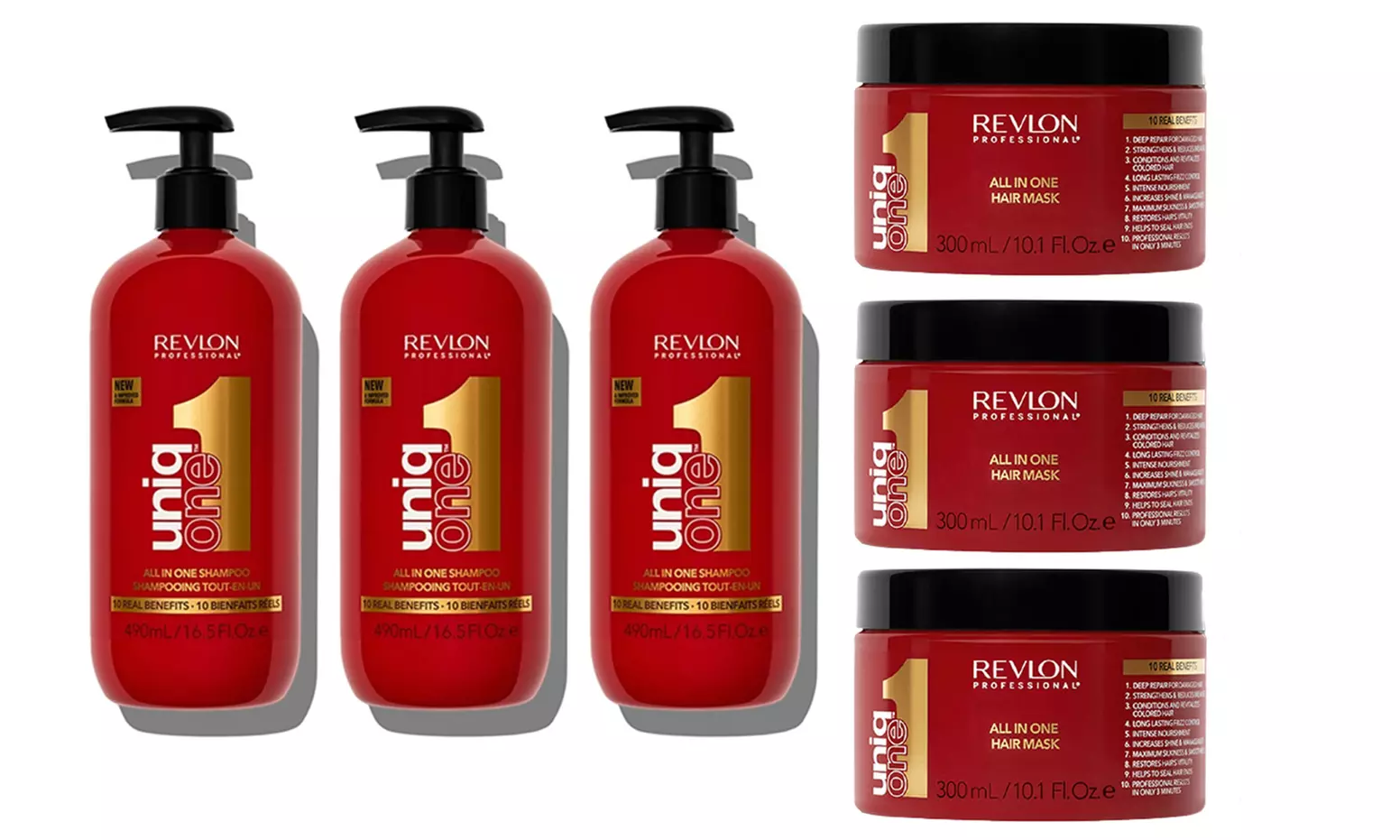 Fino a 12 creme per capelli Uniq One Revlon