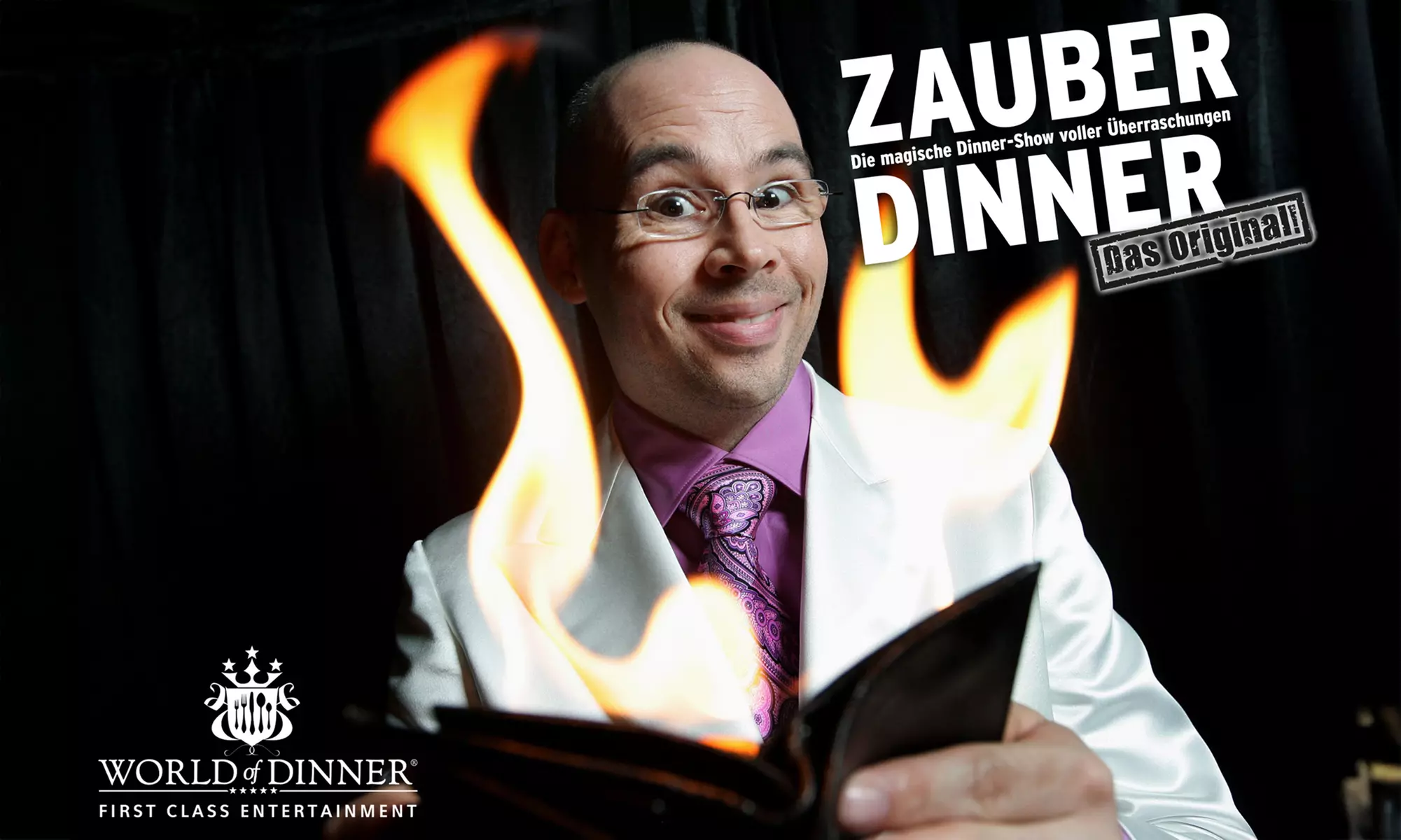 Ticket für ein Zauber-Dinner mit Stefan Sprenger im Januar und Februar 2025 u.a. in Bonn und Darmstadt - Primary Image