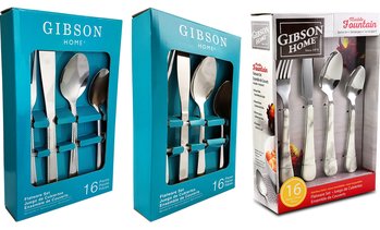 Gibson Stainless Steel Flatware Set (16-Piece)