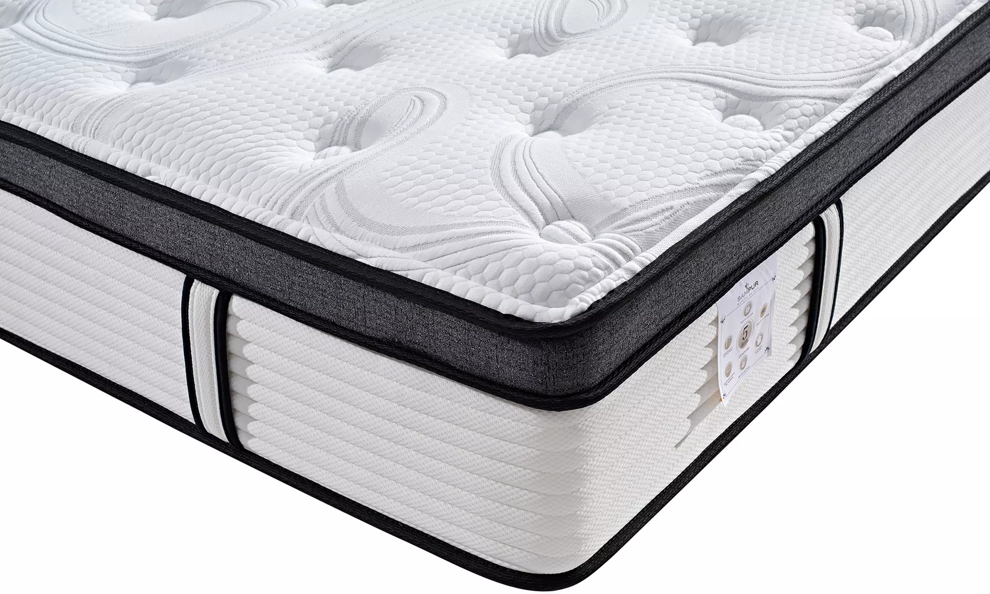 Matelas Grand View tehnologie hybride, 26 cm