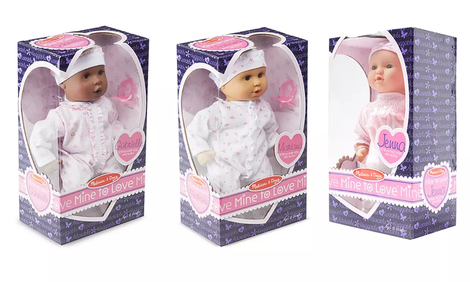 Melissa & Doug Mine to Love 12" Baby Dolls - Primary Image