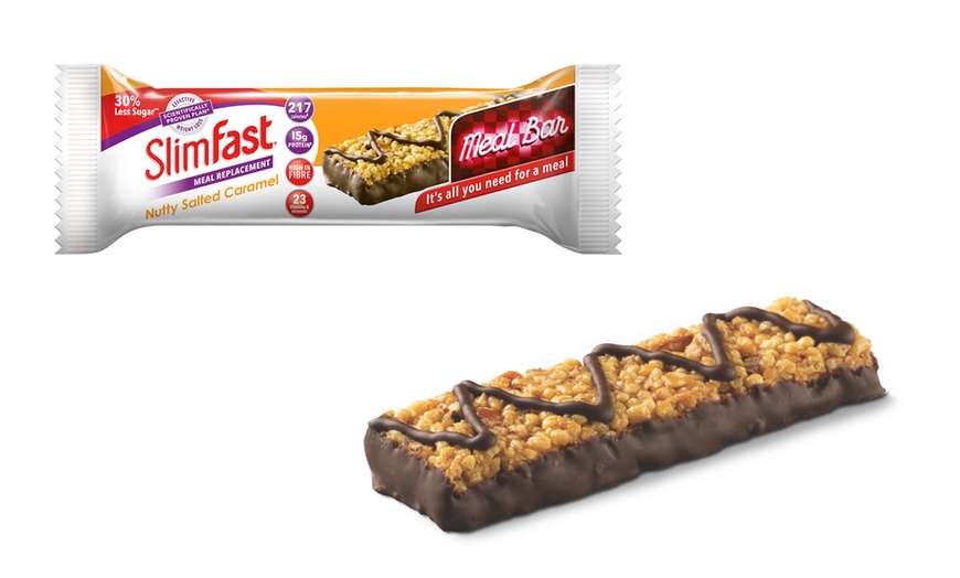 Image 4: 12 SlimFast Meal Replacement Bars