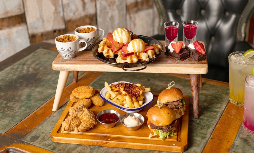 Image 3: Boozy Afternoon Tea for Two with Choice of a Cocktail or Prosecco