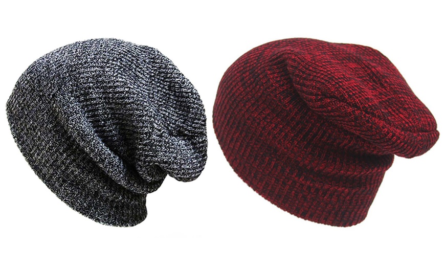 Image 10: Unisex Knitted Beanie Hat