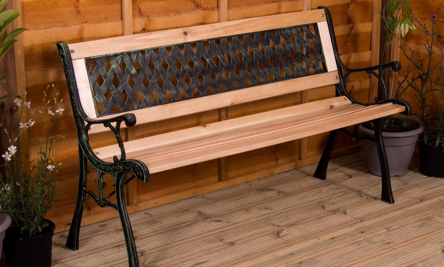 Image 6: Vida Designs Garden Bench