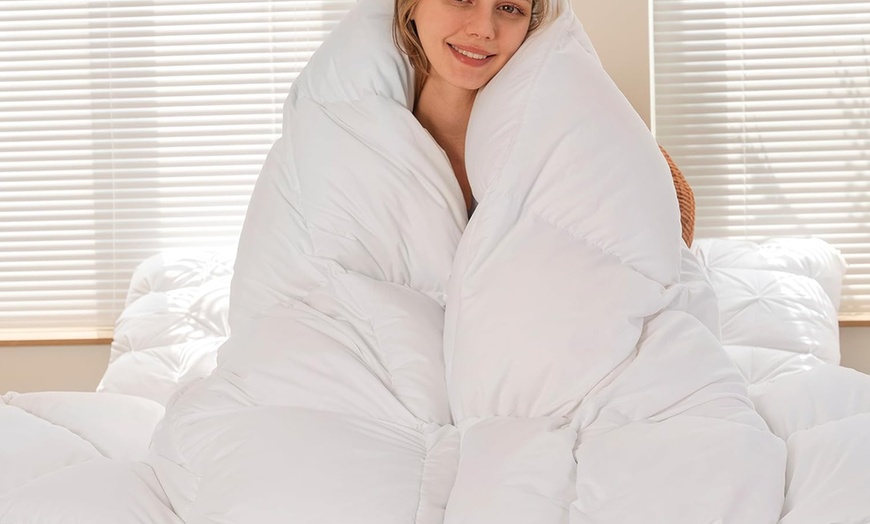 Image 7: Kisaa Living 10.5 Tog Duvet with Goose Feathers and Down