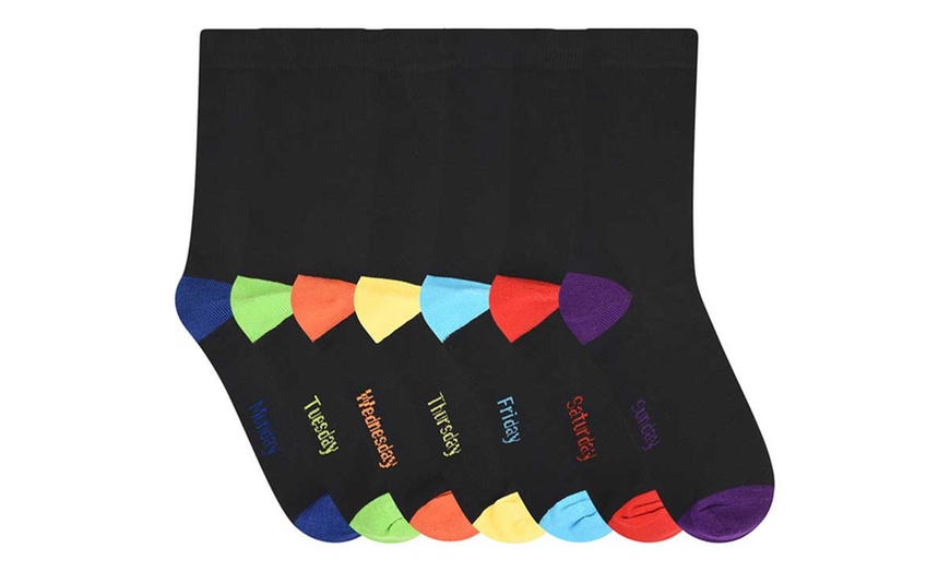 Image 2: Monday to Sunday Men's Socks