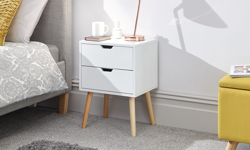 Image 7: Skandi Pop Bedside Table