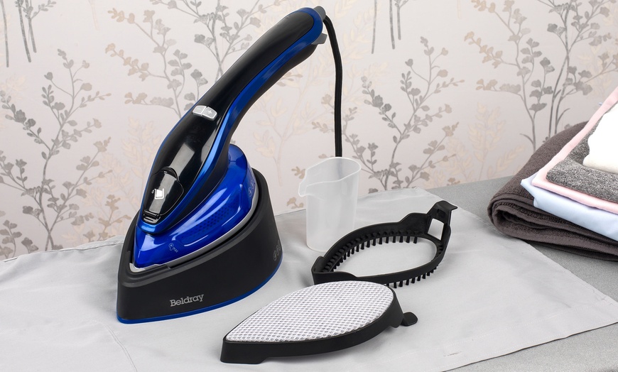 Image 6: Beldray Duo Steam Pro Steamer Set