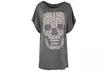 T-shirt femme tête de mort - Second Medium