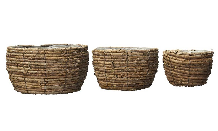 Image 2: Three-Piece Planter Set