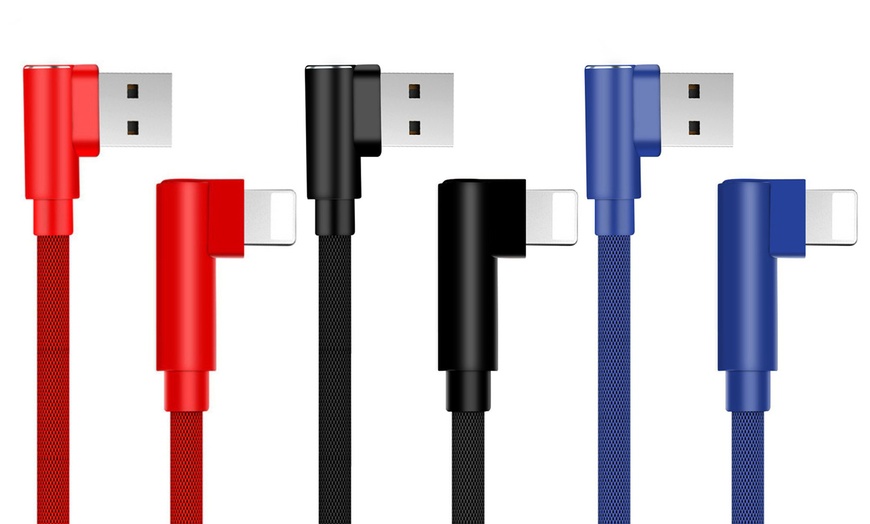 Image 1: 90-Degree Charging Cable