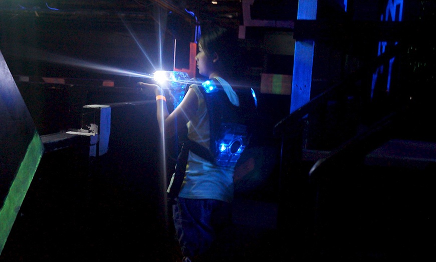 Image 9: Laser Skirmish Action