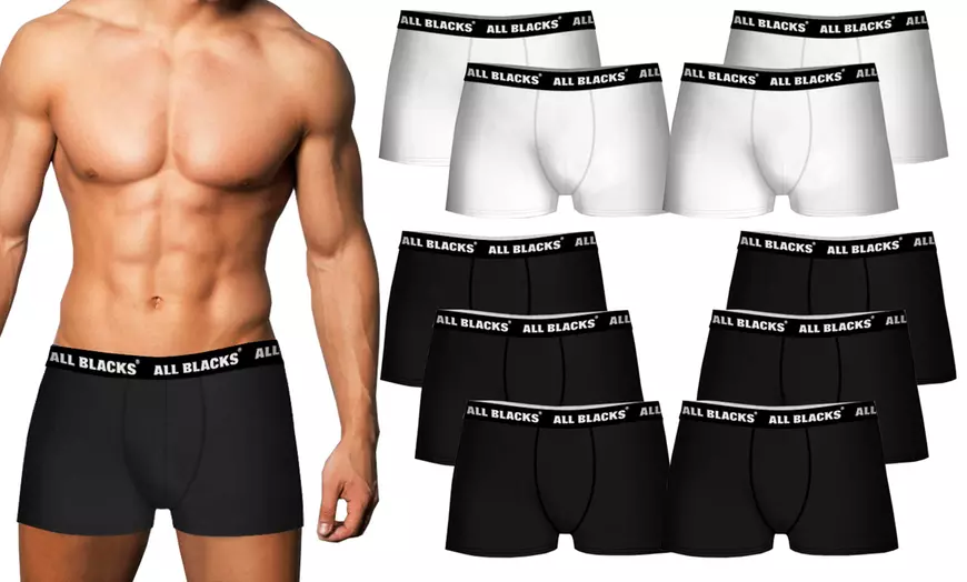 Image 3: Set van 10 All Blacks herenboxers