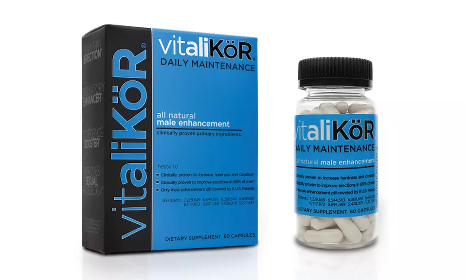 VitaliKör Fast Acting Formula (20 Servings) and Daily Maintenance (20 Servings) Male Enhancement Supplement Bundle - Primary Image