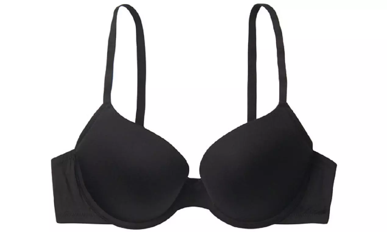 Presence Essential T-Shirt, Pushup, and Bandeau Bras (Size 34C) - Primary Image