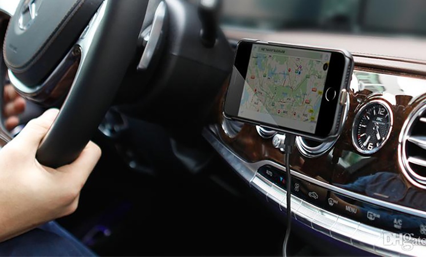 Image 4: Car Magnetic QI Wireless Charger