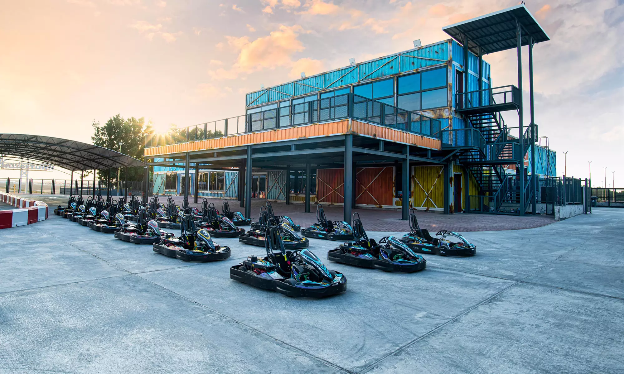 Go-Kart Thrills for Pure Excitement: Child (AED 110), Adult (AED 140)