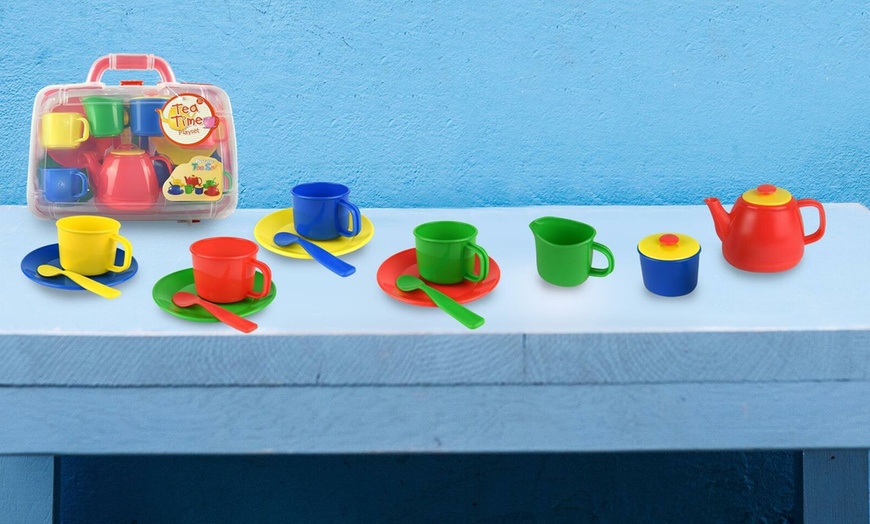 Image 11: Kids' Tea Party Play Set