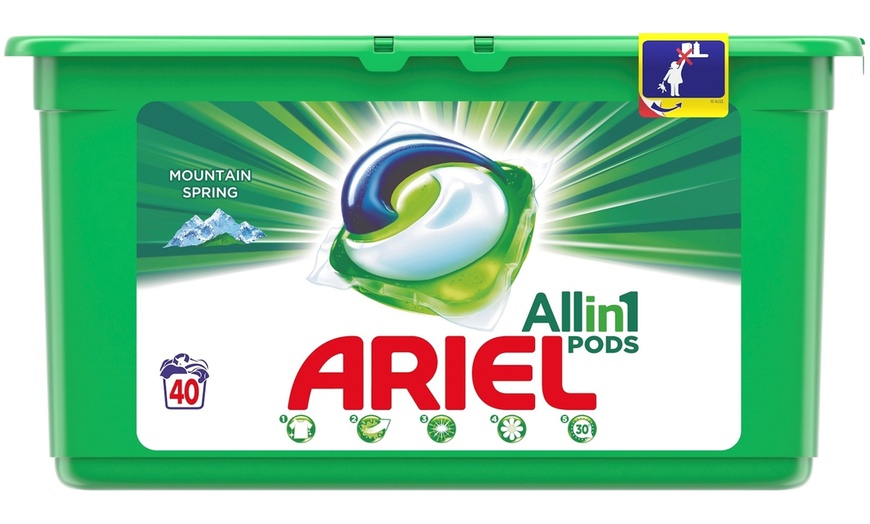 Image 1: 40, 120 oder 240 Ariel All-in-One Pods (Grundpreis bis zu: 1 St=€0,45)