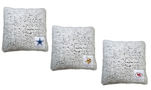 NFL Frosty Sherpa Throw Pillow