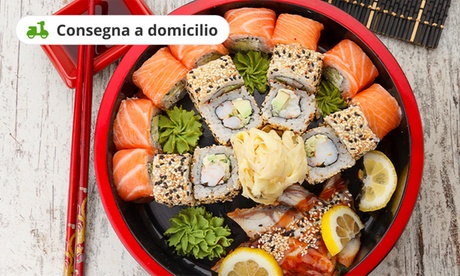 Sushi box da 60 pezzi a scelta offerta da Niwa Giardino Giapponese (sconto 28%). Consegna a domicilio gratuita