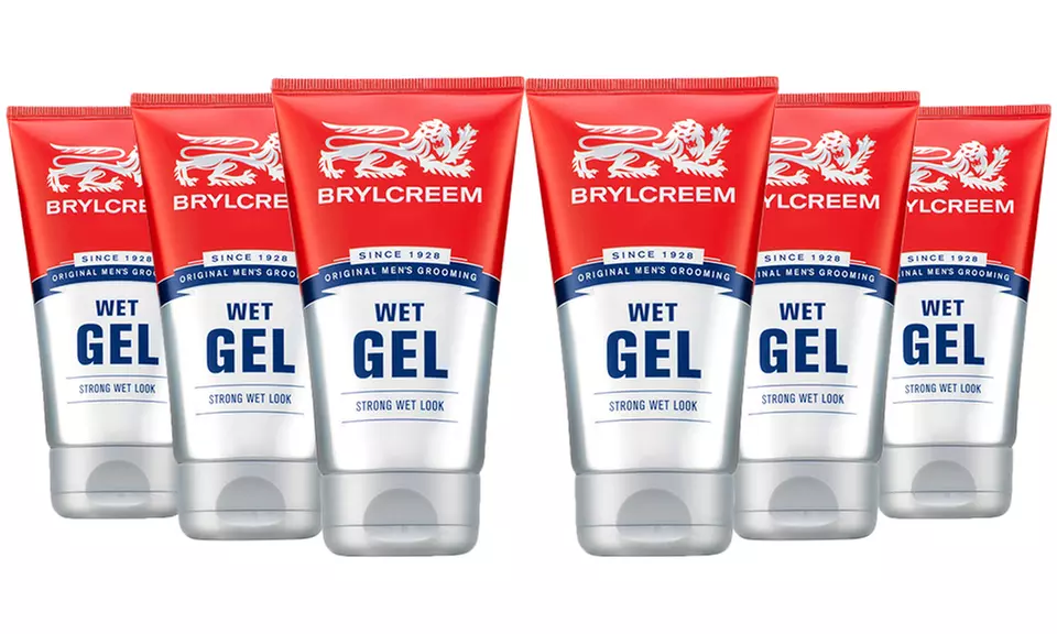 1 ou 2 packs de 3 gels pour hommes de la marque Brylcreem - Second Medium