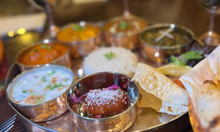 Image 8: 5 Tapas Optional with Rice or Naan to Share & Glass of Wine Each for 2