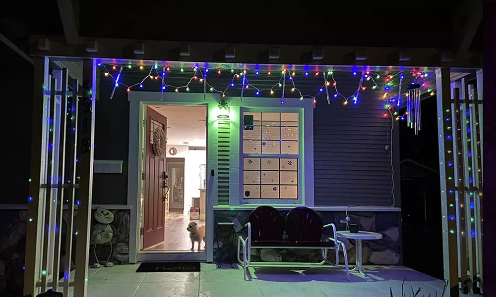 1 of 2 strengen led-verlichting met fairy globe-lampjes