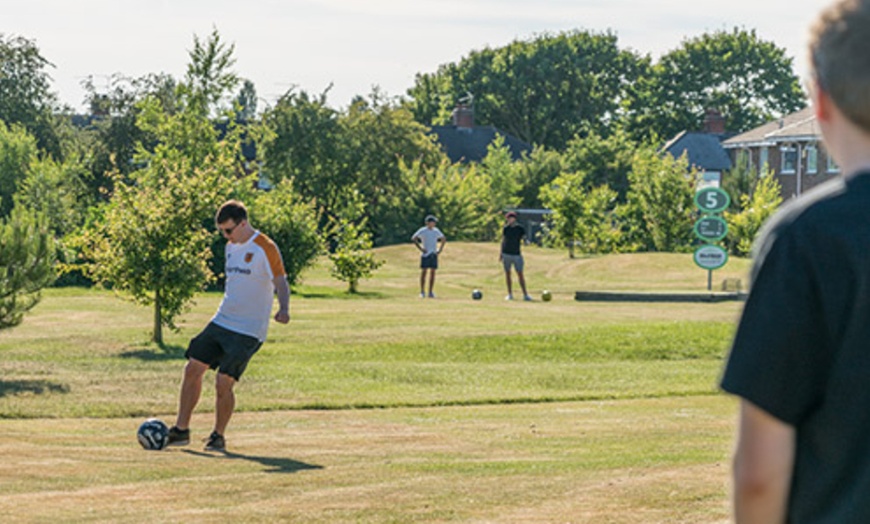 Image 5: 18 Holes of Footgolf Experience for One or Two Adults and Children