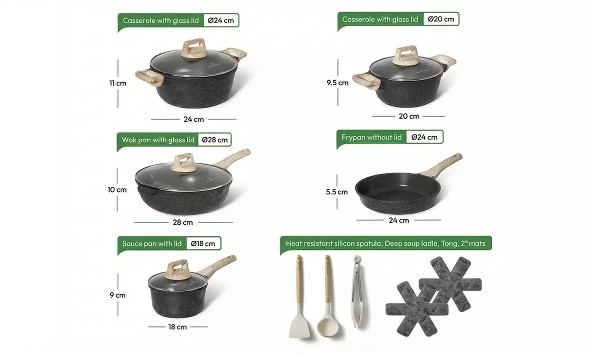 14-delige Just Perfecto kookset