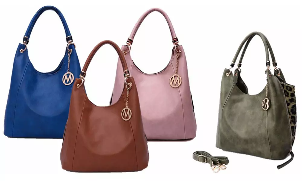 MKF Collection by Mia K. Farrow Animal-Print Shoulder Bag - Primary Image