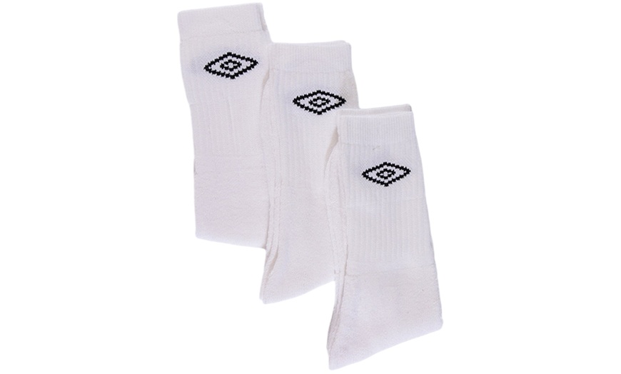 Image 2: Three Pack of Umbro Men's Socks 