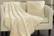 Plush Throw Blanket and Pillow Set - Second Medium