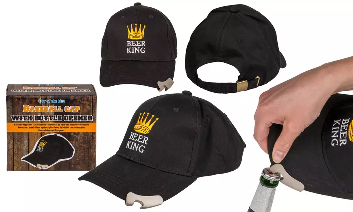 1 o 2 cappellini con taglia regolabile e con apribottiglie - Primary Image