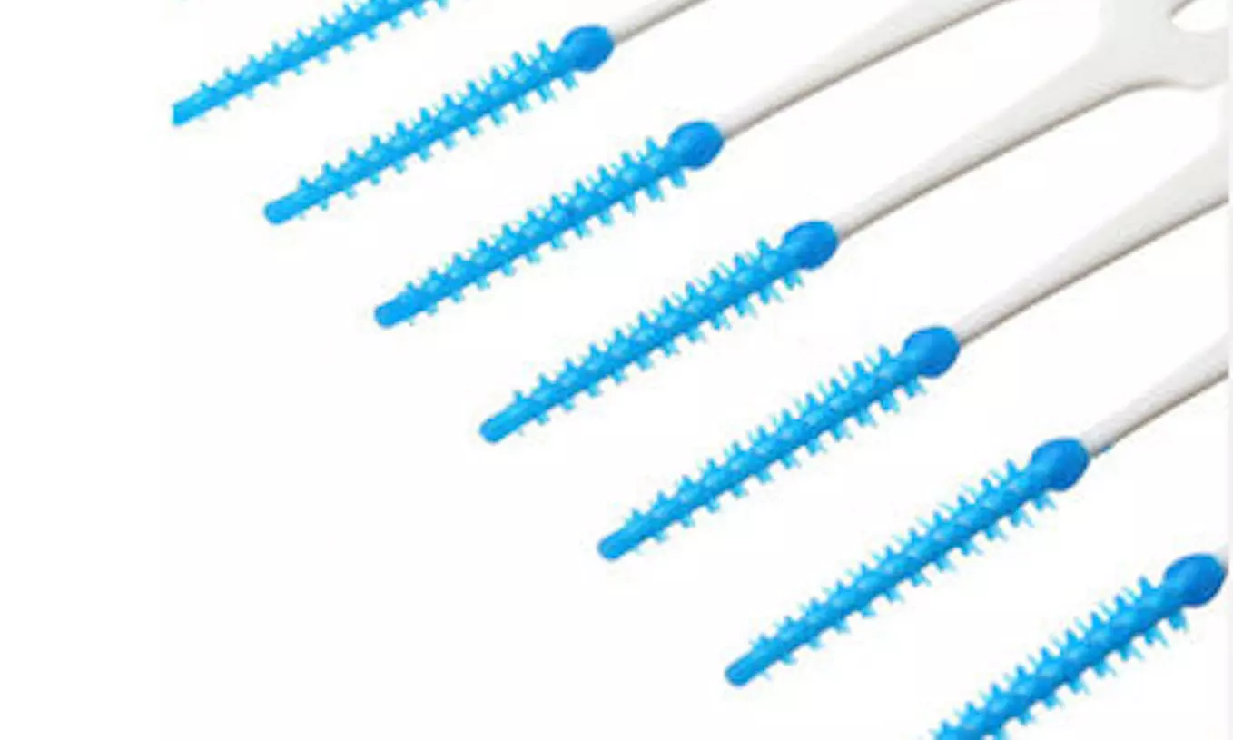 Lot de 40 ou 80 brossettes interdentaires - Second Medium